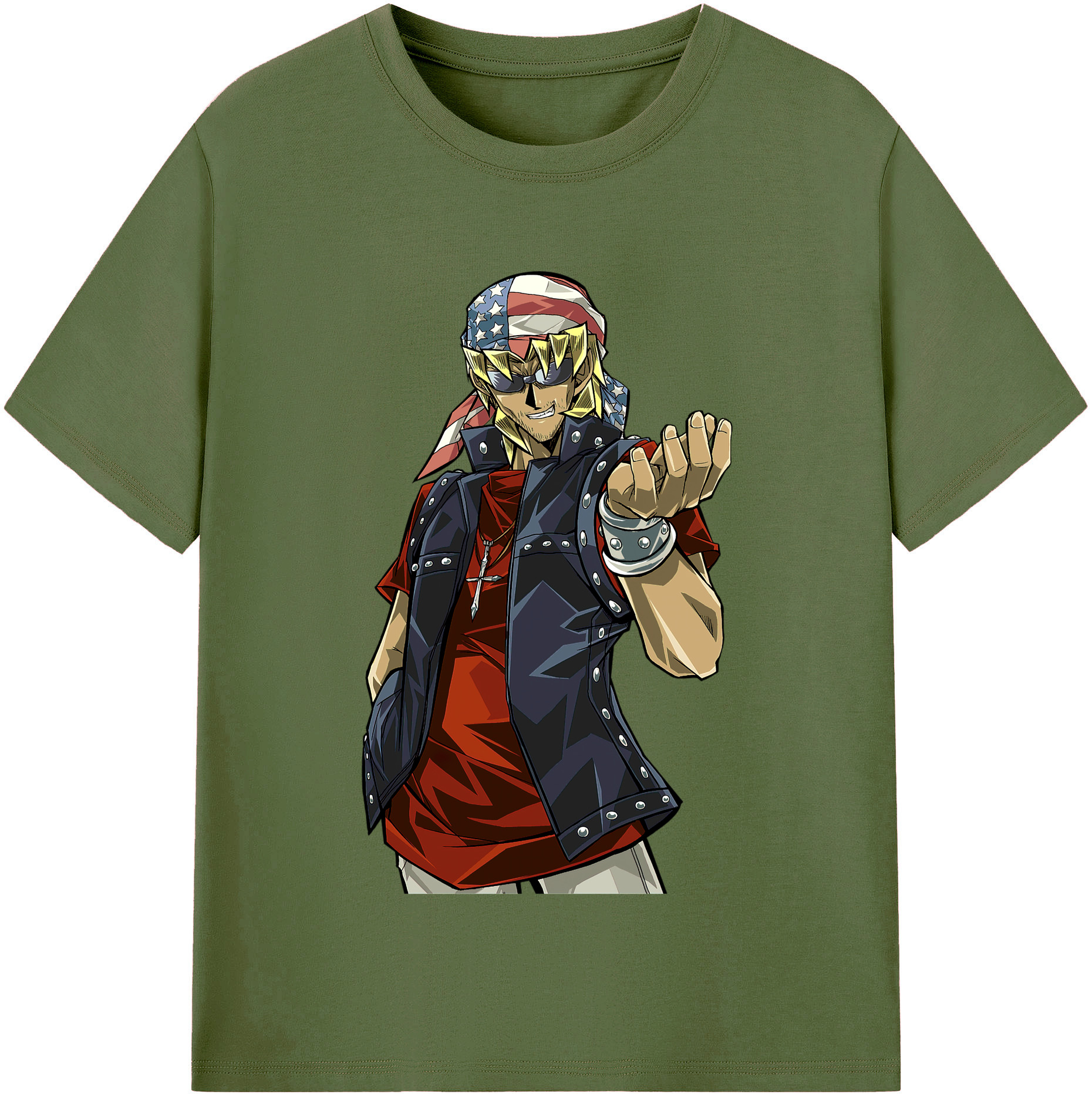（画像用） 遊☆戯☆王 Yu-Gi-Oh! 綿100％半袖Tシャツ（フロントプリント）